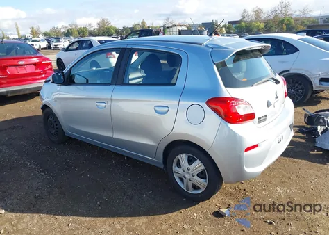 2019 Mitsubishi Mirage Es/Rf from USA, damaged, VIN ML32A3HJ3KH001915
